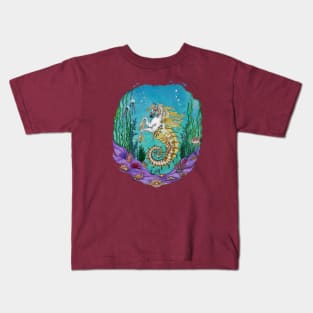 Hippocampus Seahorse Kids T-Shirt